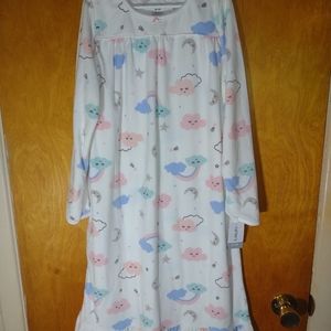 Girls flannel nightgown. Sz8-10.